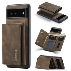 DG.MING M1 Series 3-Fold Multi Card Wallet + Magnetic Phone Case, For Google Pixel 7 5G, For Google Pixel 6A