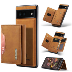 DG.MING M2 Series 3-Fold Multi Card Bag + Magnetic Phone Case, For Google Pixel 6A, For Google Pixel 7 5G, For Google Pixel 7 Pro 5G, For OnePlus 10 Pro