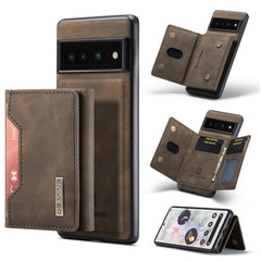 DG.MING M2 Series 3-Fold Multi Card Bag + Magnetic Phone Case, For Google Pixel 6A, For Google Pixel 7 5G, For Google Pixel 7 Pro 5G, For OnePlus 10 Pro