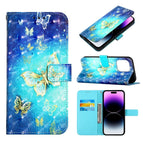 For iPhone 14 Pro Max / Golden Butterfly