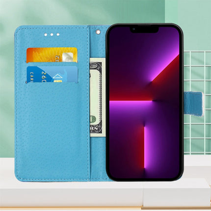 Painted Flat Texture Leather Case with Lanyard & Card Slot & Wallet & Holder, For iPhone 14 Pro Max