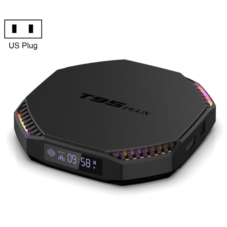 T95 Plus RK3566 Dual Wifi Bluetooth Smart TV Set Top Box,