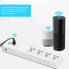 SM-SO306-M 4 Holes + 2 USB Multi-purpose Smart Power Strip, ZigBee 10A, ZigBee 16A, WiFi 10A, WiFi 16A