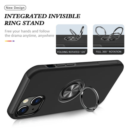 Magnetic Ring Kickstand Shockproof Phone Case, For iPhone 14, For iPhone 14 Plus, For iPhone 14 Pro