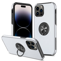 Magnetic Ring Kickstand Shockproof Phone Case, For iPhone 14 Pro Max