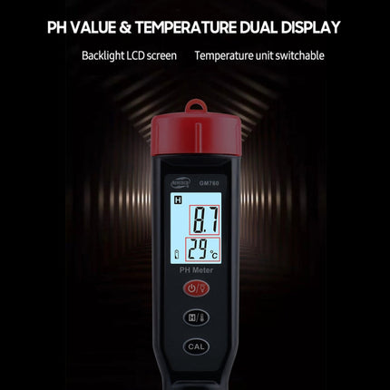 BENETECH GM760 Digital PH Meter Tester, GM760