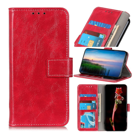 Retro Crazy Horse Texture Horizontal Flip Leather Case with Holder & Card Slots & Photo Frame & Wallet, For Galaxy XCover Pro, For Nokia 1.3