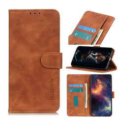 Retro Texture PU + TPU Horizontal Flip Leather Case with Holder & Card Slots & Wallet, For Motorola Moto G Power, For Nokia 1.3, For OnePlus 8 Pro, For Alcatel 1B 2020, For Galaxy XCover Pro, For ZTE Blade A3 2020