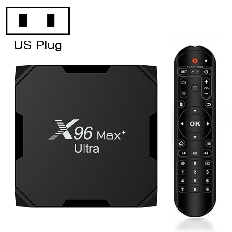 H96 Max+ Ultra 4GB+64GB Amlogic S905X4 8K Smart TV BOX Android 11.0 Media Player