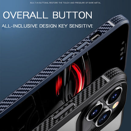 Carbon Fiber Four-corner Airbag Shockproof Case, For iPhone 14 Pro Max, For iPhone 14 Pro, For iPhone 14 Plus