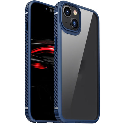 Carbon Fiber Four-corner Airbag Shockproof Case, For iPhone 14 Pro Max, For iPhone 14 Pro, For iPhone 14 Plus