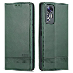 AZNS Magnetic Calf Texture Leather Phone Case, For Xiaomi 12 Lite, For Xiaomi Redmi Note 11T Pro / Poco X4 GT