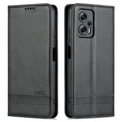 AZNS Magnetic Calf Texture Leather Phone Case, For Xiaomi 12 Lite, For Xiaomi Redmi Note 11T Pro / Poco X4 GT