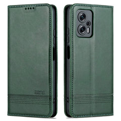 AZNS Magnetic Calf Texture Leather Phone Case, For Xiaomi 12 Lite, For Xiaomi Redmi Note 11T Pro / Poco X4 GT