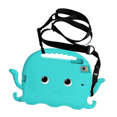 Octopus EVA Shockproof Tablet Case with Screen Film & Shoulder Strap