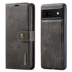 DG.MING Crazy Horse Texture Detachable Magnetic Leather Phone Case, For Google Pixel 6A, For Google Pixel 7, For Google Pixel 7 Pro, For OnePlus 10 Pro