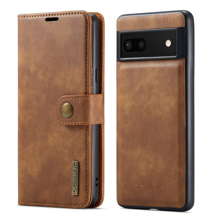 DG.MING Crazy Horse Texture Detachable Magnetic Leather Phone Case, For Google Pixel 6A, For Google Pixel 7, For Google Pixel 7 Pro, For OnePlus 10 Pro