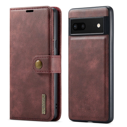 DG.MING Crazy Horse Texture Detachable Magnetic Leather Phone Case, For Google Pixel 6A, For Google Pixel 7, For Google Pixel 7 Pro, For OnePlus 10 Pro