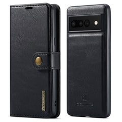 DG.MING Crazy Horse Texture Detachable Magnetic Leather Phone Case, For Google Pixel 6A, For Google Pixel 7, For Google Pixel 7 Pro, For OnePlus 10 Pro