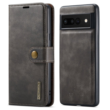 DG.MING Crazy Horse Texture Detachable Magnetic Leather Phone Case, For Google Pixel 6A, For Google Pixel 7, For Google Pixel 7 Pro, For OnePlus 10 Pro
