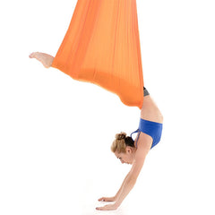 Indoor Anti-gravity Yoga Knot-free Aerial Yoga Hammock with Buckle / Extension Strap, Size: 400x280cm