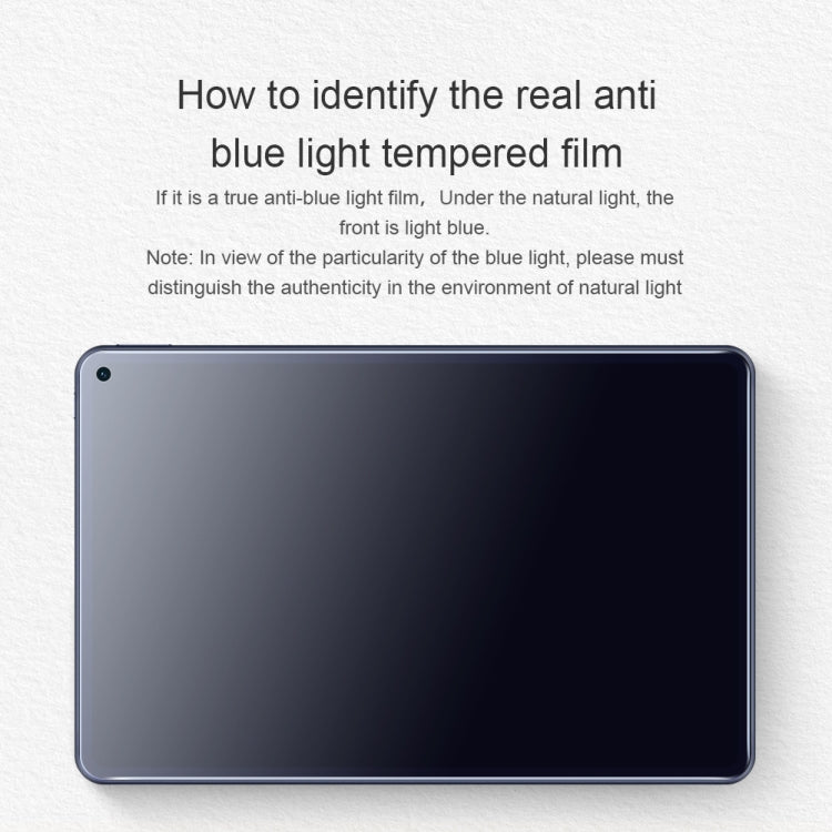 NILLKIN V+ Series 0.33mm 4H Anti-blue Ray Tempered Glass Film, For Huawei MatePad Pro, For iPad 9.7 (2018) & (2017), For iPad 10.2, For iPad Air （2019）, For iPad mini (2019), For iPad Pro 11 2018/2020/2021/2022/Air 10.9 2020/Air4/Air5