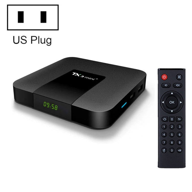 TX3 mini+  Android 11.0 Smart TV Box, Amlogic S905W2 Quad Core, TX3 mini+, 2GB+16GB, 2.4GHz WiFi, TX3 mini+, 2GB+16GB, 2.4GHz / 5GHz WiFi, TX3 mini+, 4GB+32GB, 2.4GHz / 5GHz WiFi, TX3 mini+, 4GB+64GB, 2.4GHz / 5GHz WiFi