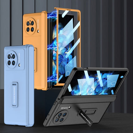 GKK Magnetic Hinge Flip Phone Case with Holder, For vivo X Fold