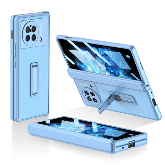 GKK Magnetic Hinge Flip Leather Phone Case with Holder, For vivo X Fold