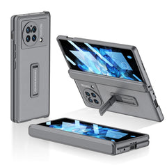 GKK Magnetic Hinge Flip Leather Phone Case with Holder, For vivo X Fold