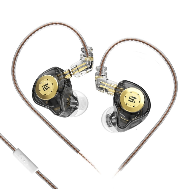 KZ-EDX PRO Dynamic HiFi In-Ear Sports Music Headphones, With Microphone, Without Microphone