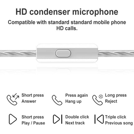 KZ-ZEX PRO Electrostatic Coil Iron Hybrid In-Ear Headphones