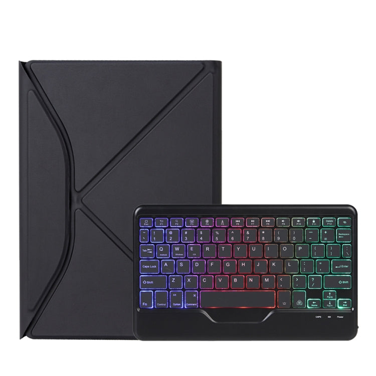 Z11BS Pen Slot Backlight Bluetooth Keyboard Leather Tablet Case, For iPad Pro 11 2021/2020/2018, For iPad Air 10.9 2022/2020, For iPad 10.2 2021/2020/2019