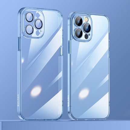 SULADA Crytal Steel Series Diamond Glass + TPU Phone Case, For iPhone 13, For iPhone 13 Pro, For iPhone 13 Pro Max, For iPhone 12, For iPhone 12 Pro, For iPhone 12 Pro Max