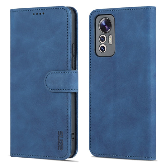 AZNS Skin Feel Calf Texture Flip Leather Phone Case, For Xiaomi 12 Lite