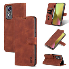 AZNS Skin Feel Calf Texture Flip Leather Phone Case, For Xiaomi 12 Lite