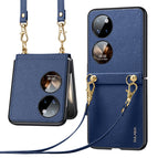 For Huawei P50 Pocket / Blue