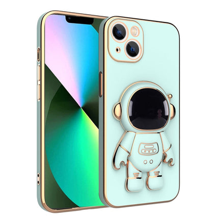 Plating Astronaut Holder Phone Case, For iPhone 13 Pro Max, For iPhone 13 Pro