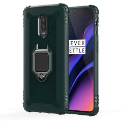 Carbon Fiber Protective Case with 360 Degree Rotating Ring Holder, For OnePlus 7 / 6T, For Vivo U20 / Z5i, For Vivo Y5S