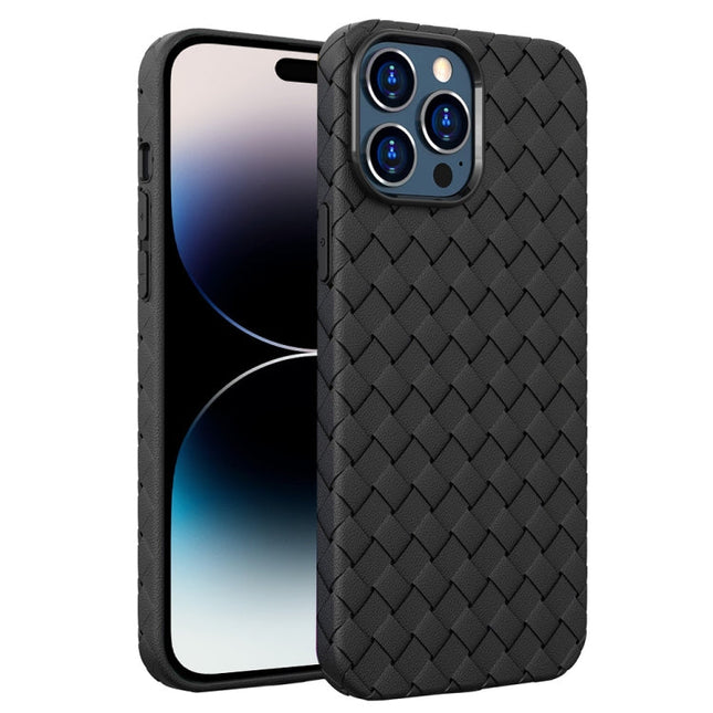 BV Woven All-inclusive Phone Case, For iPhone 14 Pro