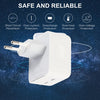 PD 50W Dual USB-C / Type-C Ports Charger, PD 50W EU Plug, PD 50W US Plug