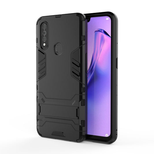 Shockproof PC + TPU with Holder, For OPPO A8, For OPPO Realme 6 Pro, For Huawei Y7p / P40 Lite E, For Huawei Enjoy 10E, For Galaxy A70e