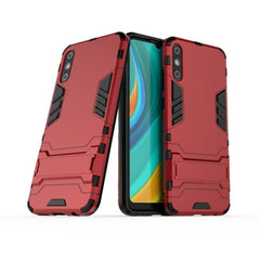 Shockproof PC + TPU with Holder, For OPPO A8, For OPPO Realme 6 Pro, For Huawei Y7p / P40 Lite E, For Huawei Enjoy 10E, For Galaxy A70e