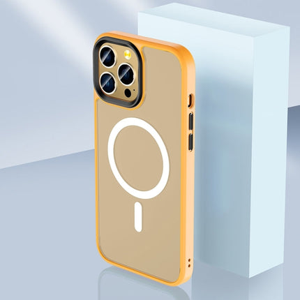 Skin Feel TPU + Frosted PC MagSafe Phone Case, For iPhone 14, For iPhone 14 Plus, For iPhone 14 Pro