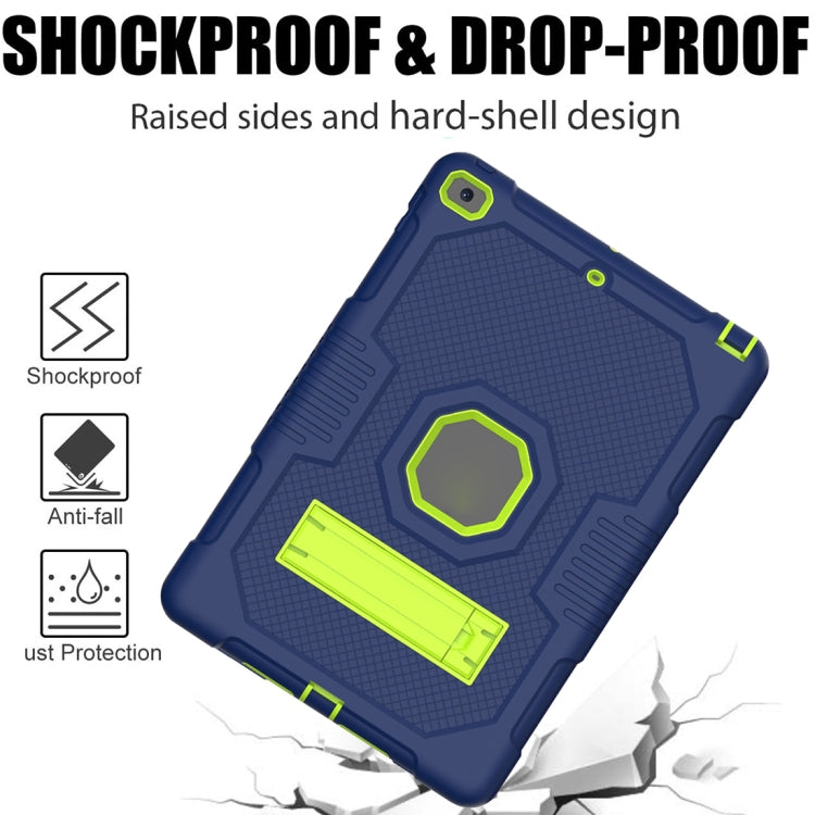 Contrast Color Robot Shockproof Silicone + PC Tablet Case, For iPad 10.2 2021, For iPad mini 2024 /mini 6