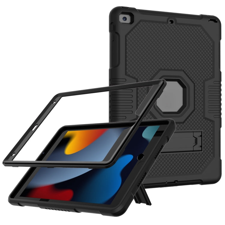 Contrast Color Robot Shockproof Silicone + PC Tablet Case, For iPad 10.2 2021, For iPad mini 2024 /mini 6