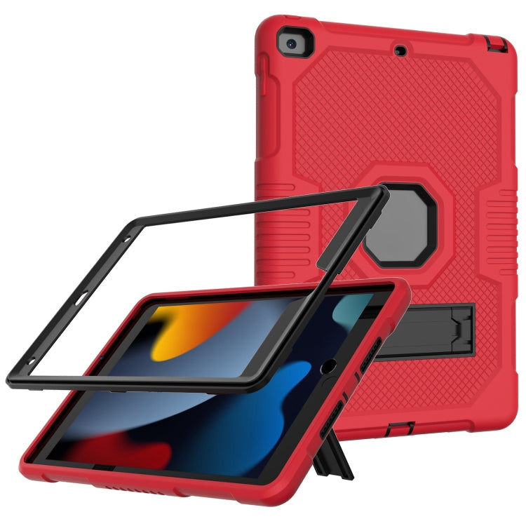 Contrast Color Robot Shockproof Silicone + PC Tablet Case, For iPad 10.2 2021, For iPad mini 2024 /mini 6