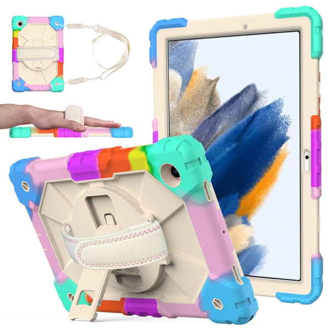 Contrast Color Robot Silicone + PC Tablet Case, For Samsung Galaxy Tab A8 10.5 2021 X200
