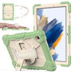 For Samsung Galaxy Tab A8 10.5 2021 X200 / Matcha Green+Beige