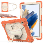 For Samsung Galaxy Tab A8 10.5 2021 X200 / Coral Orange+Beige